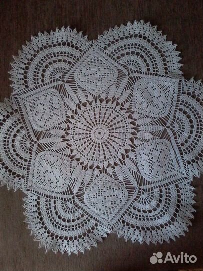 Салфетки вязаные