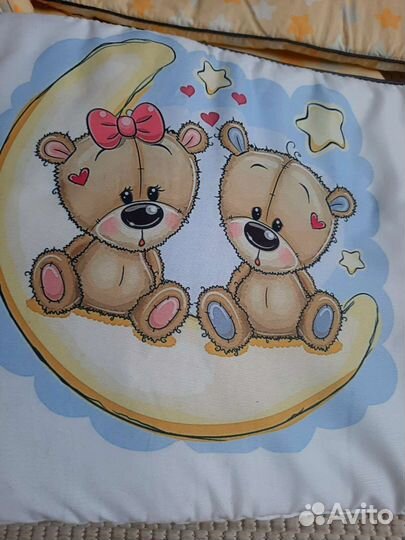 Бортики в кроватку