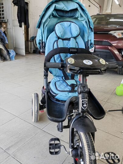 Детский трехколесный велосипед складной б. У