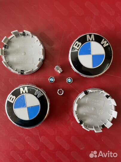 Колпачки +заглушки на диски BMW