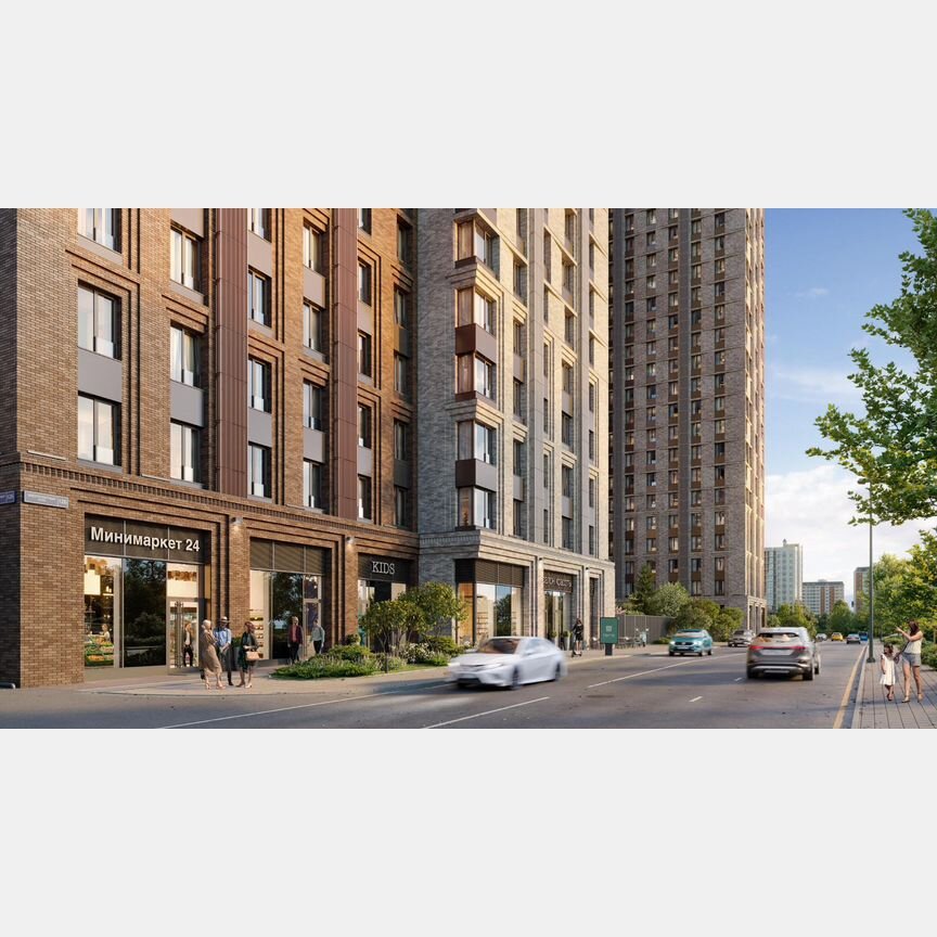 3-к. квартира, 65,3 м², 28/28 эт.