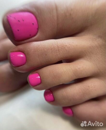 Наращивание ногтей, маникюр, гель-лак, педикюр