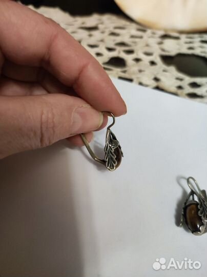 Винтажные серьги