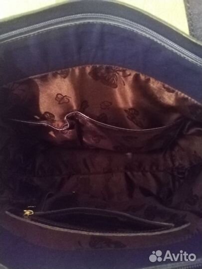 Сумка натуральная кожа Afina в отл. состоянии