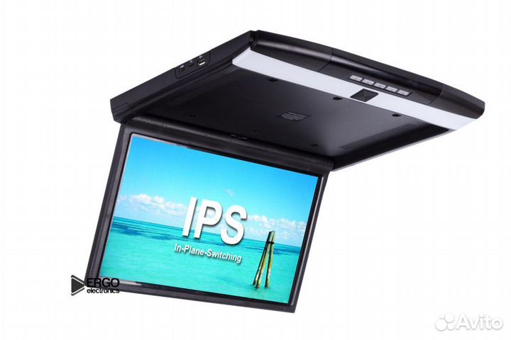 Потолочный монитор ergo ER17S IPS (черный)