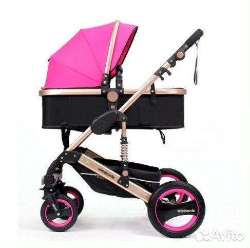 Коляска Wisesonly 2 в1и 3 в1 (разные цвета)