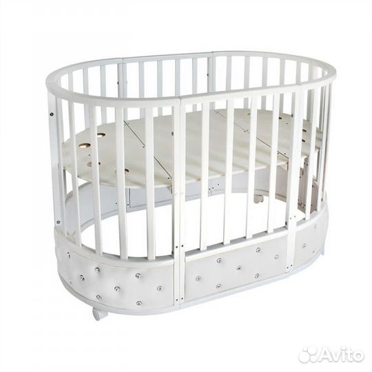 Кровать детская Sweet Baby Cappellini 7 в 1 белый