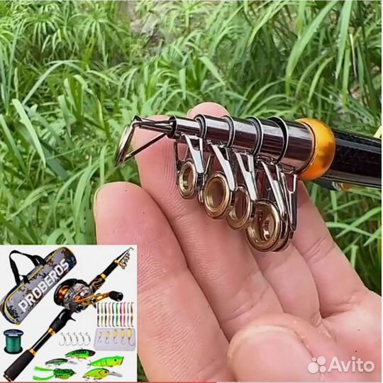 Кастинговый спиннинг набор