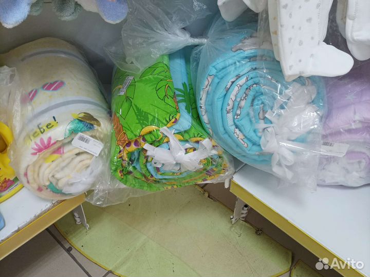 Бортики в кроватку