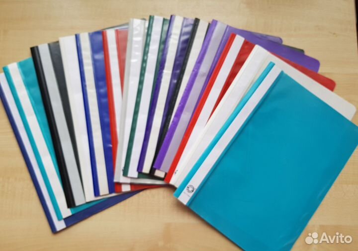 Папки-скоросшиватели 15 шт