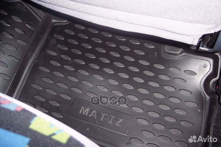 Коврики в салон daewoo Matiz 2005, 4 шт. (пол