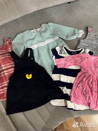 Одежда для девочки пакетом размер 80-86