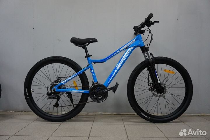 Велосипед Небесно-голубой на 26 колёсах Лёгкий