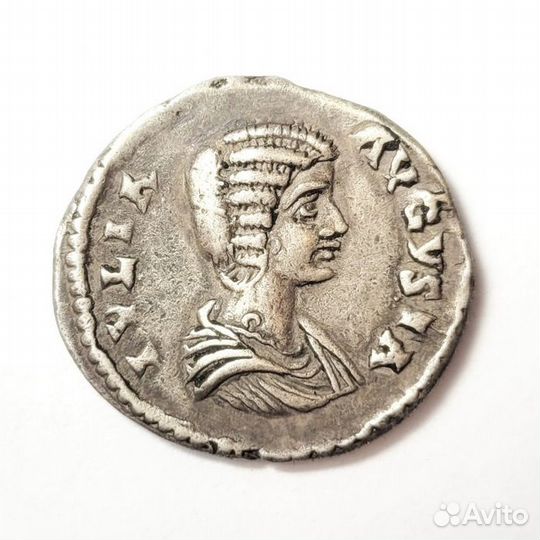 Денарий. Юлия Домна.-217 г. н.э Римская империя