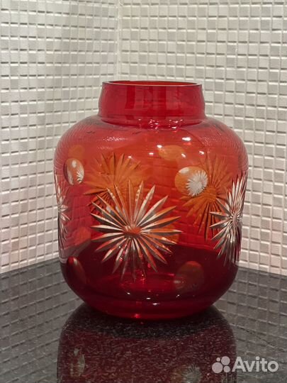 Ваза хрустальная СССР