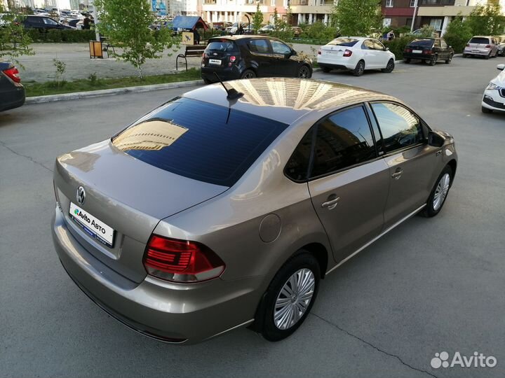 Volkswagen Polo 1.6 AT, 2017, 73 200 км