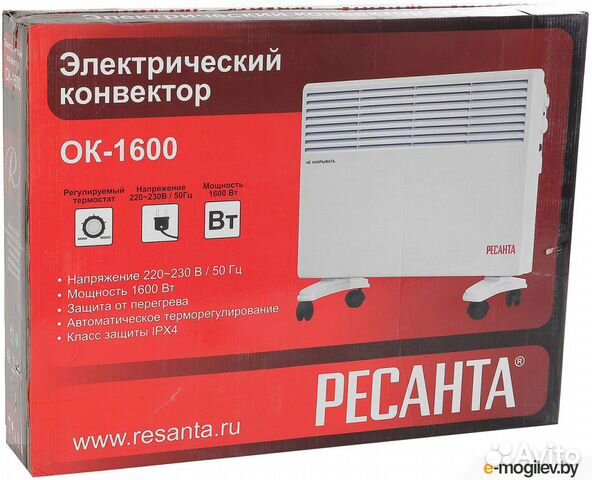 Конвектор ресанта ок-1600