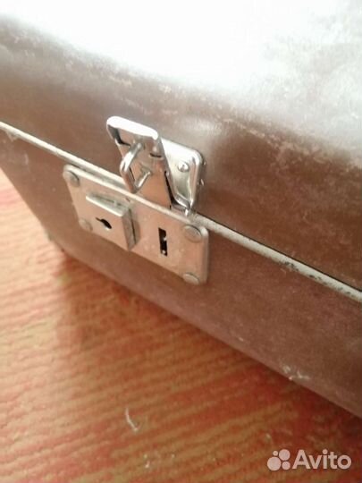 Кожаный чемодан СССР