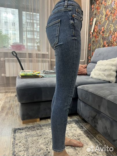 Джинсы zara 36 skinny