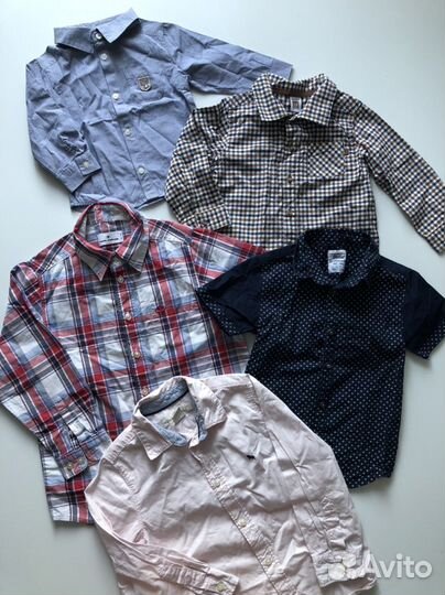 Комбинезон, джинсовая рубашка