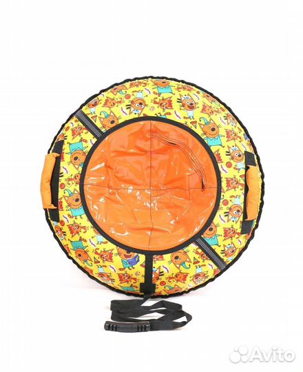 Тюбинг ватрушка 80 см новая. три кота