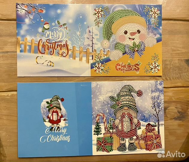 Открытка Алмазная вышивка