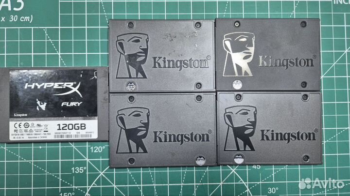 SSD Kingston 120gb 5штук