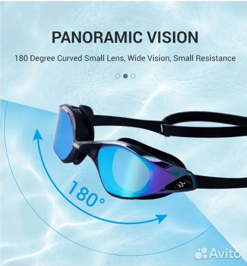 Очки стартовые аналог Arena Cobra ultra