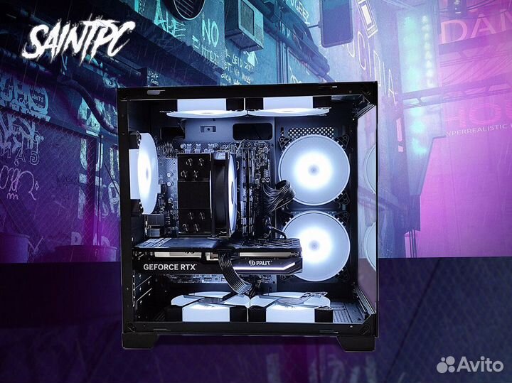 Игровой пк на видеокарте RX и i7