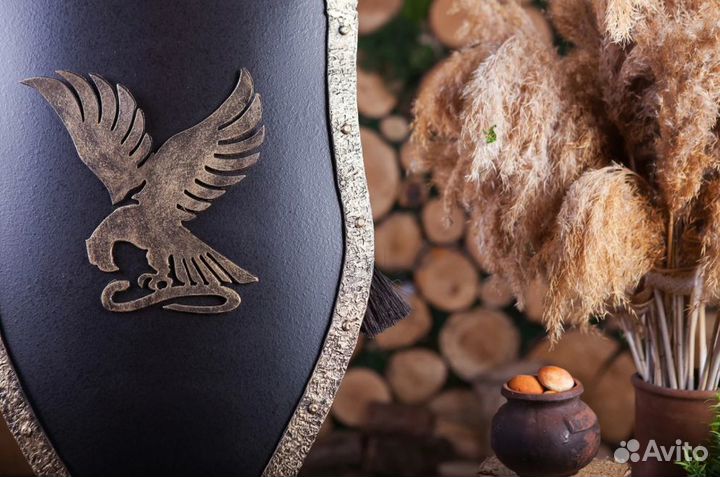 Набор шашлычный - Подставка Щит с орлом