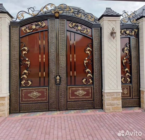 Кованные ворота на заказ