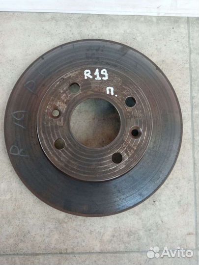 Диск тормозной передний Renault 19 2