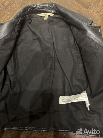 Кожаная куртка косуха Zara