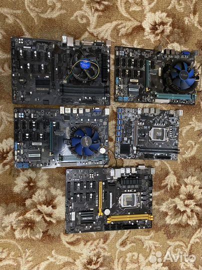 Материнская плата gigabyte ga-b250