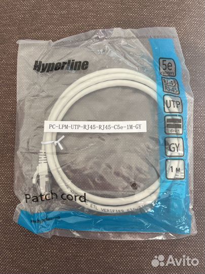 Patch cord, комуникационный кабель