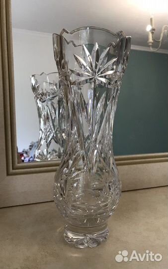 Вазы хрустальные времён СССР
