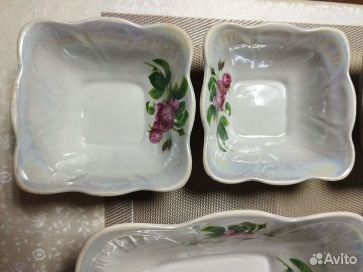 Набор столовой посуды (квадратные салатники)