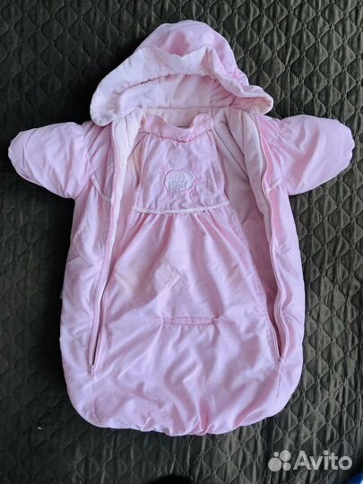 За все. Конверт для малышей 62-68. Комбинезон 80