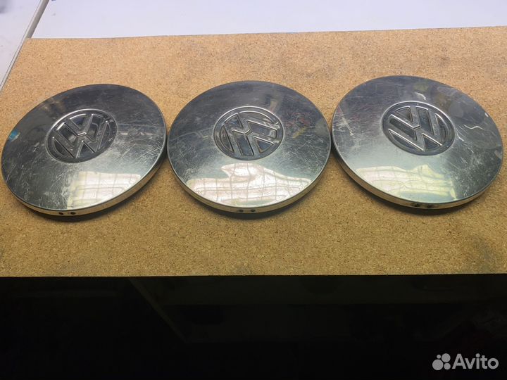 Хромированные колпаки для ступицы 1974-1983 VW