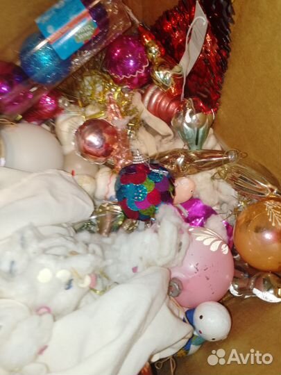 Елочные игрушки СССР советские