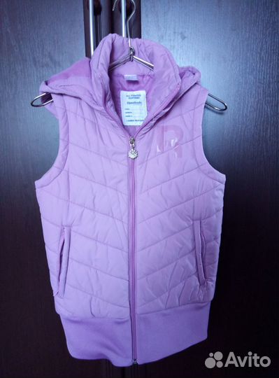 Жилетка теплая для девочки размер 32