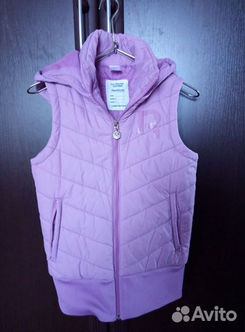 Жилетка теплая для девочки размер 32
