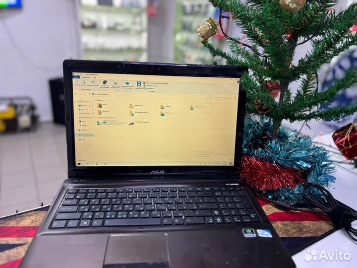Ноутбук для учебы и работы asus K52J