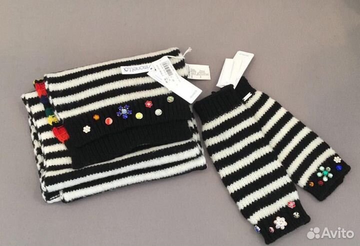 Шарф И гетры для девочки