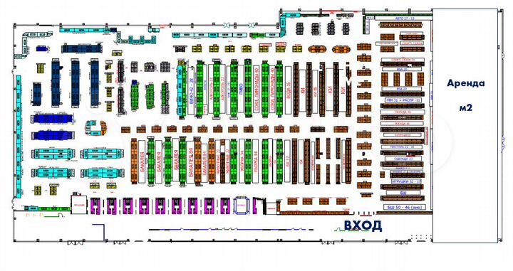Торговая площадь, 1100 м²