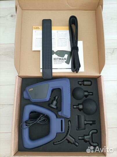 Перкуссионный массажер Gess Hitman 880