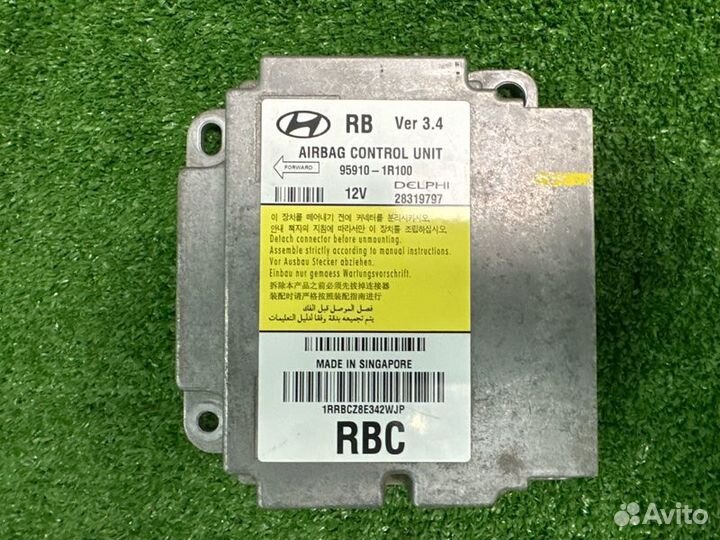 Блок управления AirBag Hyundai Solaris Hb 1.6 G4FC