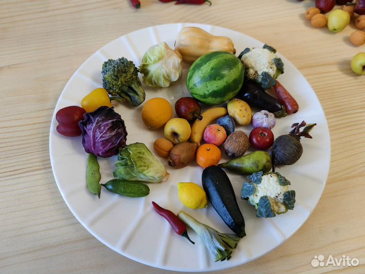 Мини фрукты и овощи