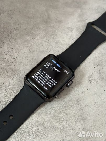 Смарт-часы Apple Watch Series 3 38mm Space Grey