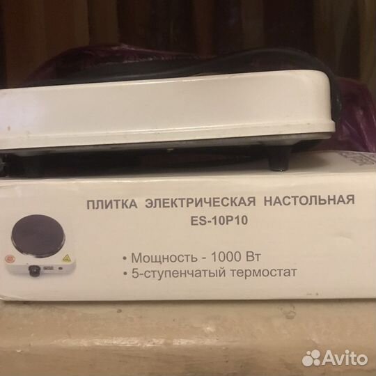 Плита электрическая настольная